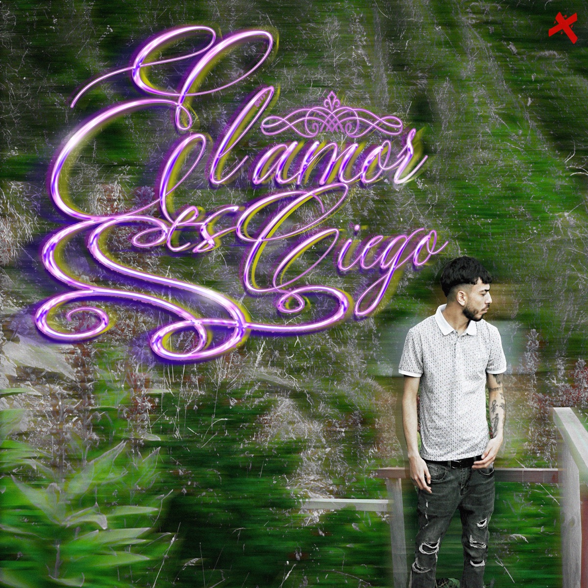 EL AMOR ES CIEGO - Single by LEDAM & FlyVision album cover