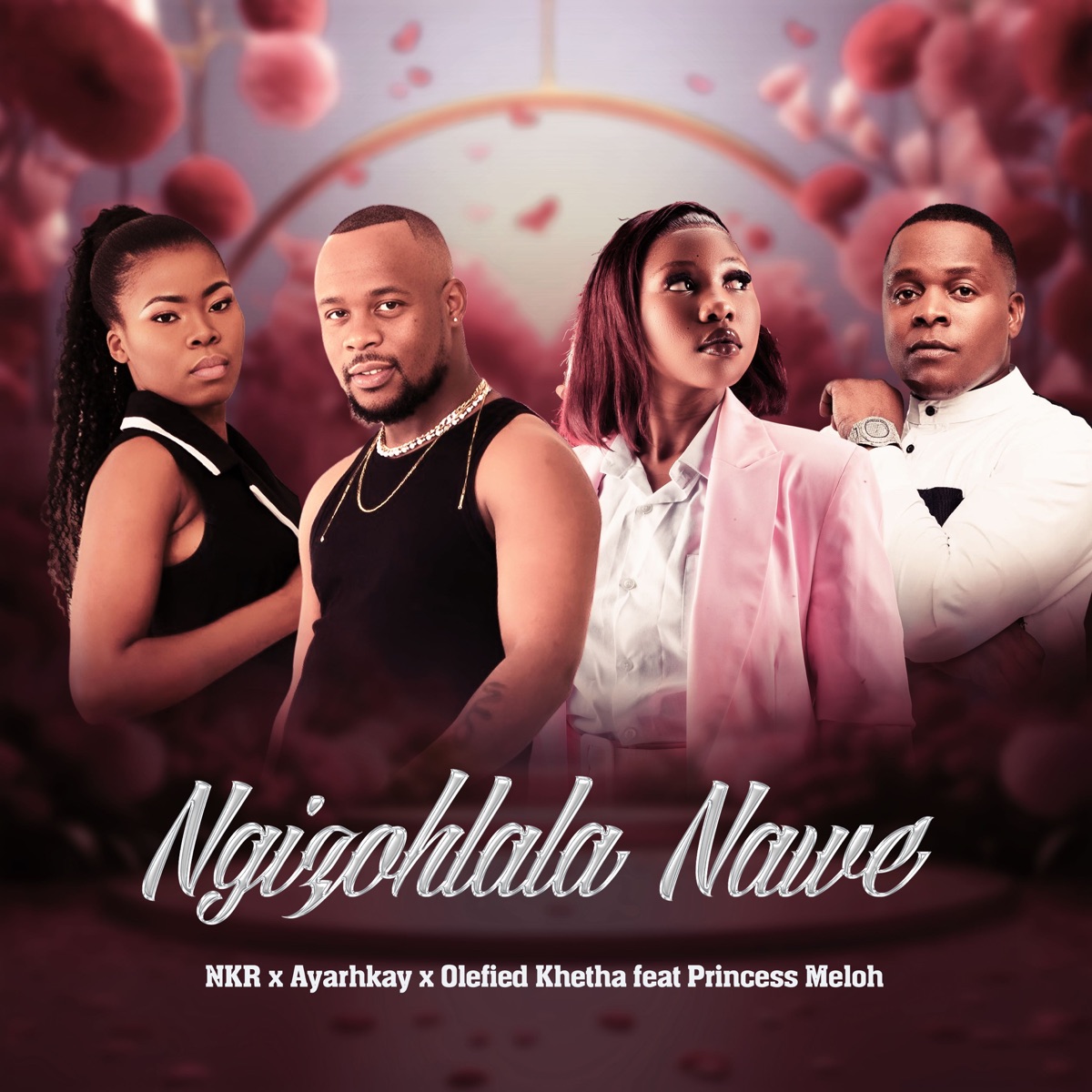 Ngizohlala Nawe (feat. Princess Meloh) - Single by NKR, Ayarhkay & Olefied Khetha album cover