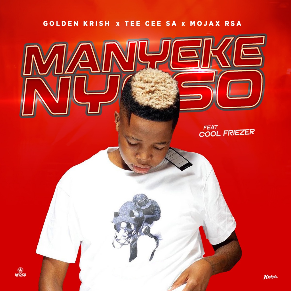 Manyekenyoso (feat. Cool Friezer) - Single by Golden Krish, Tee Cee SA & Mojax RSA album cover