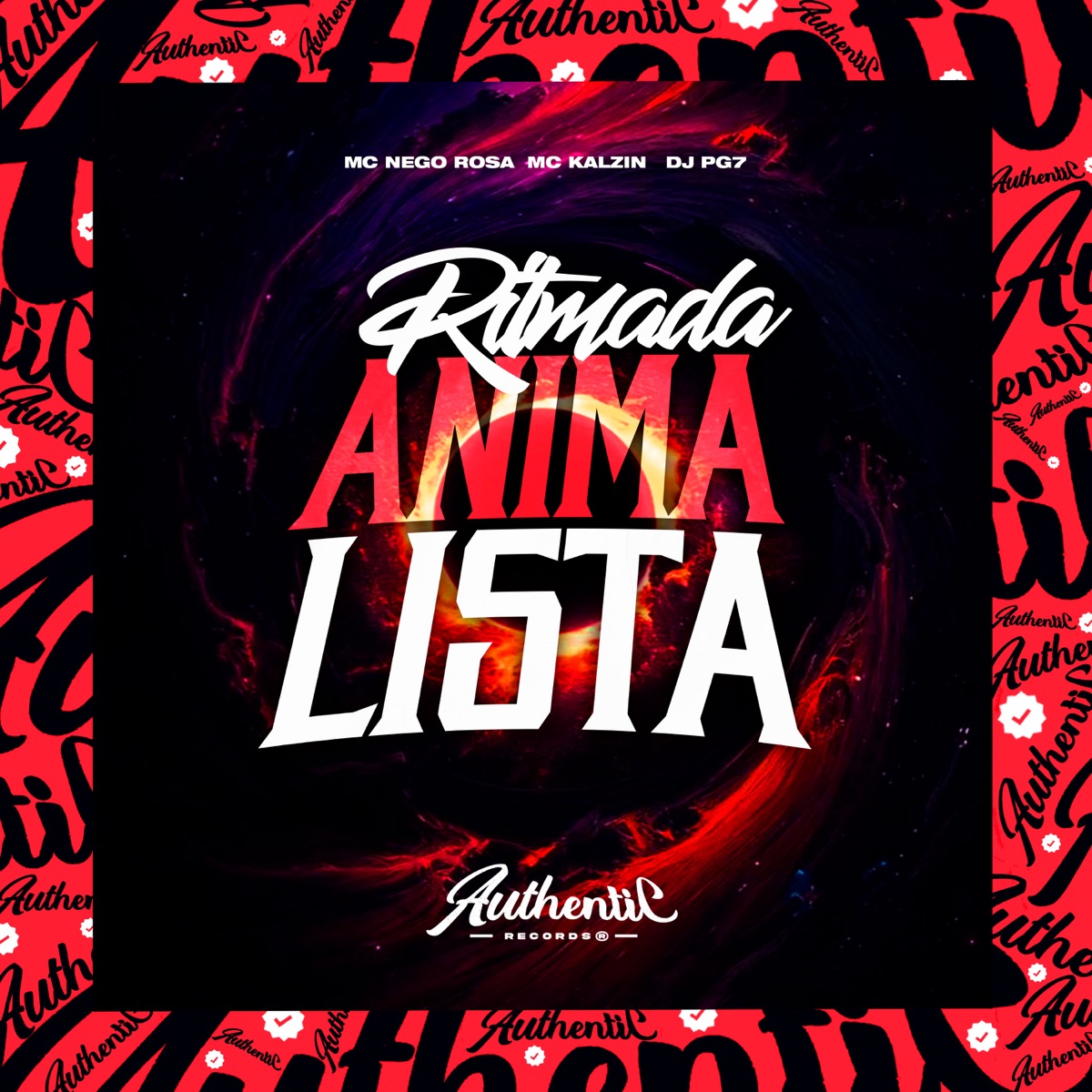 Ritmada Animalista (feat. MC Kalzin & MC Nego Rosa) - Single by DJ PG7 album cover