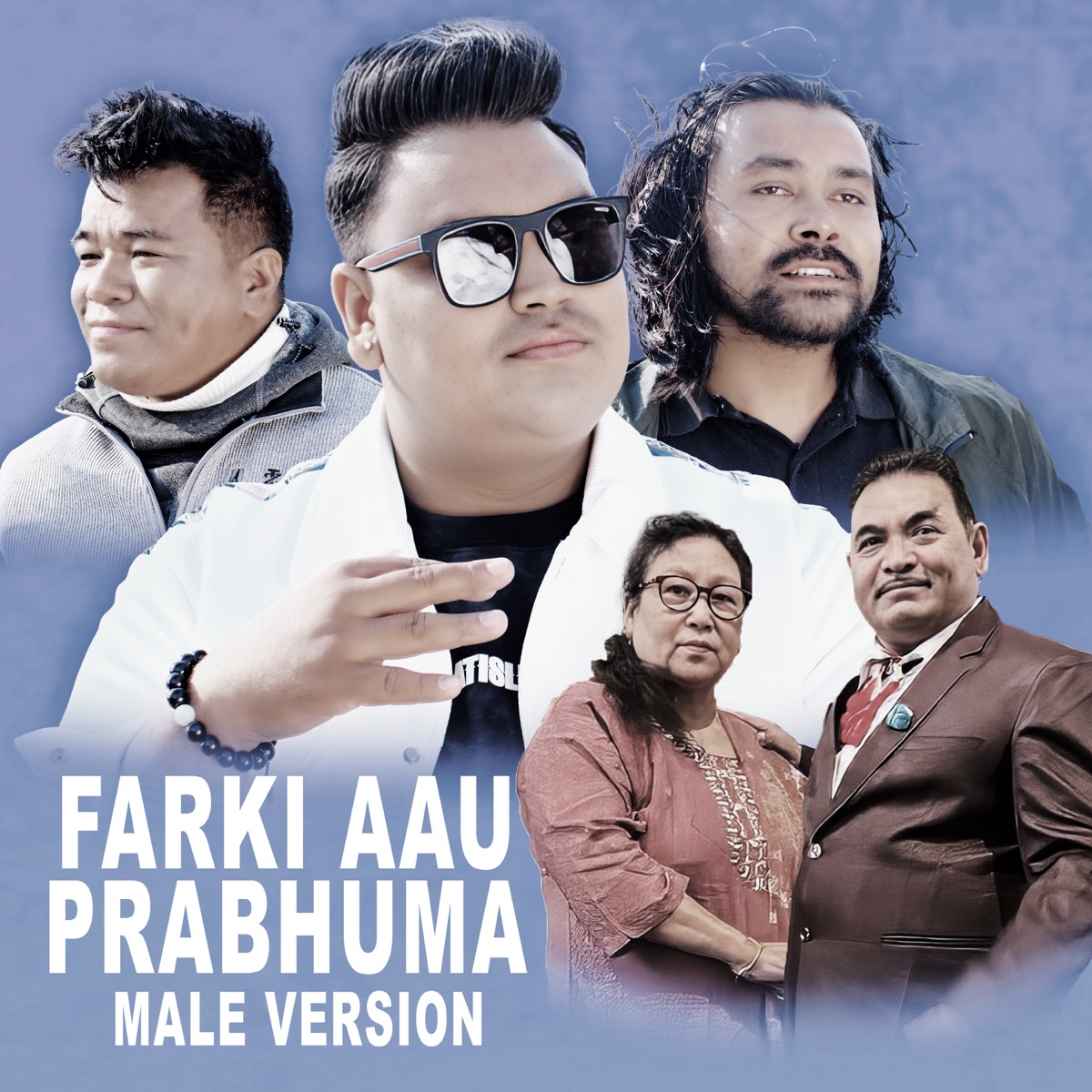 Farki Aau Prabhuma Male Version - Single by Khagendra Thami album cover