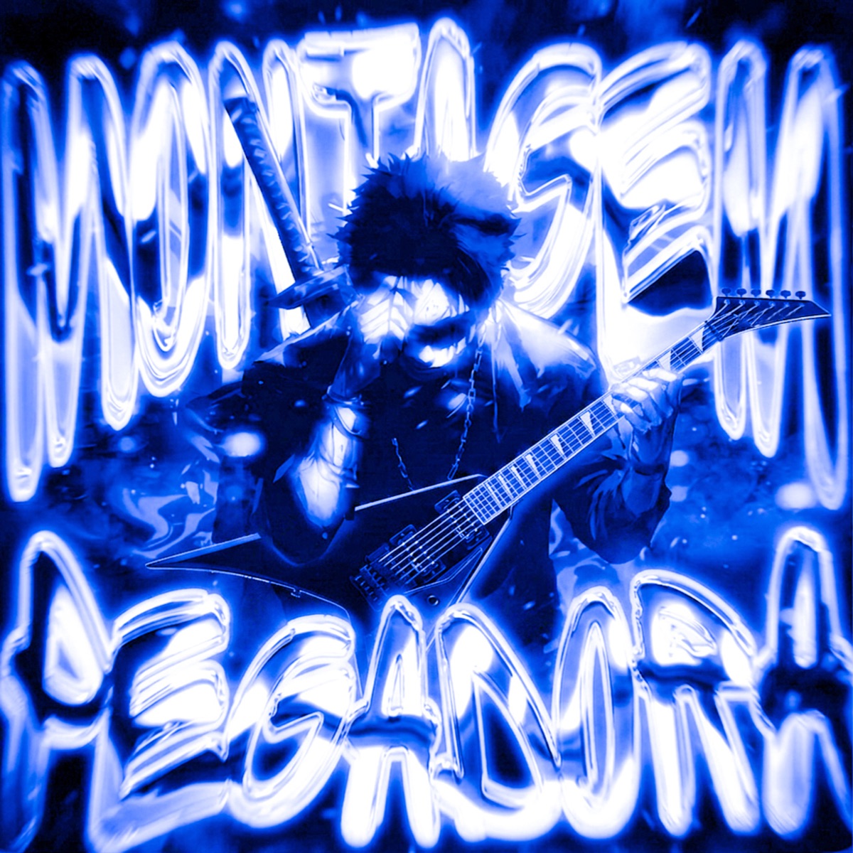 MONTAGEM PEGADORA (ROCK VERSION) - Single by Rubikdice, Chilx, WAA & Aaron Kos album cover