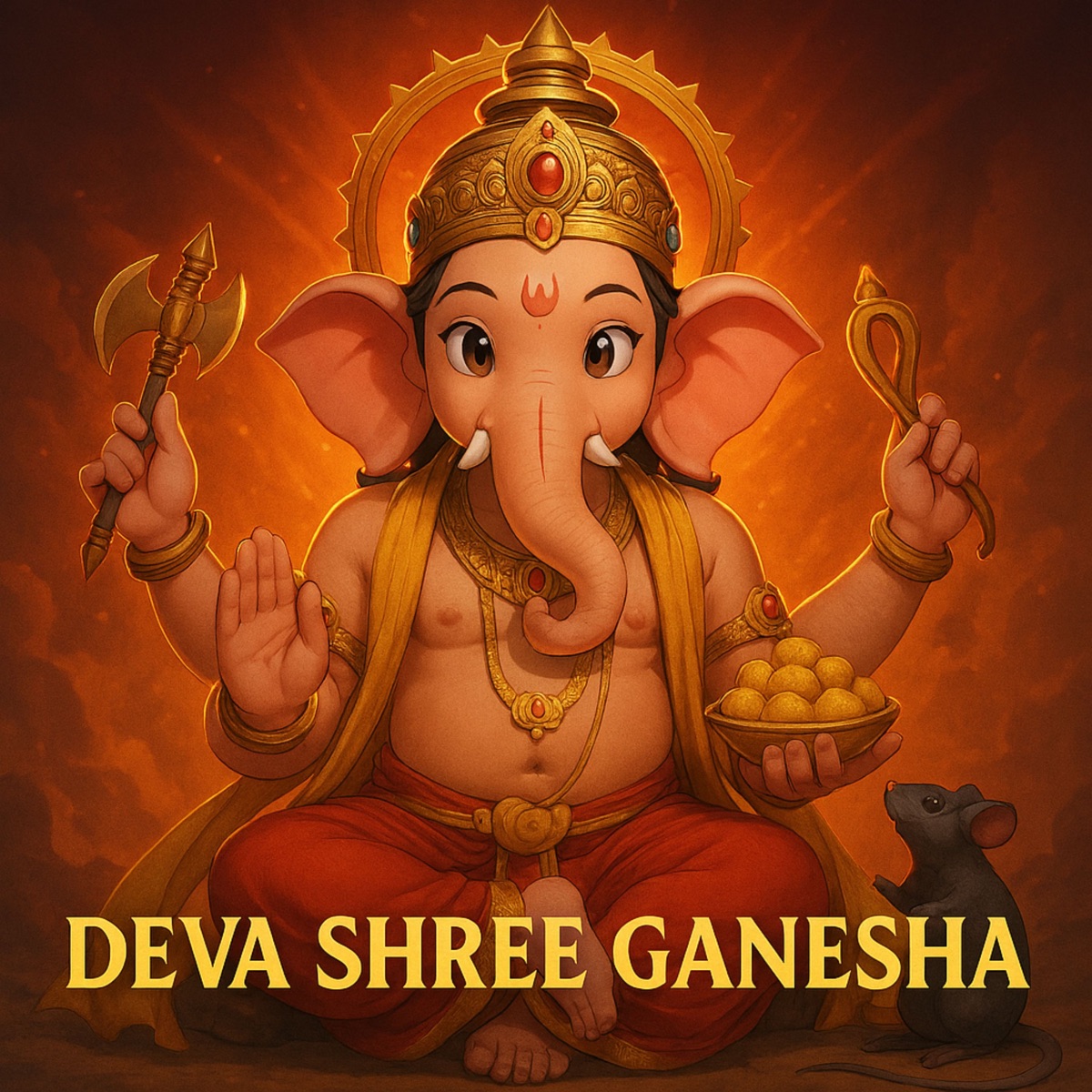 Deva Shree Ganesha - Single by Kaio Ramos, Mondek Phonk, Scarlett Ferrari & Luna Junia album cover