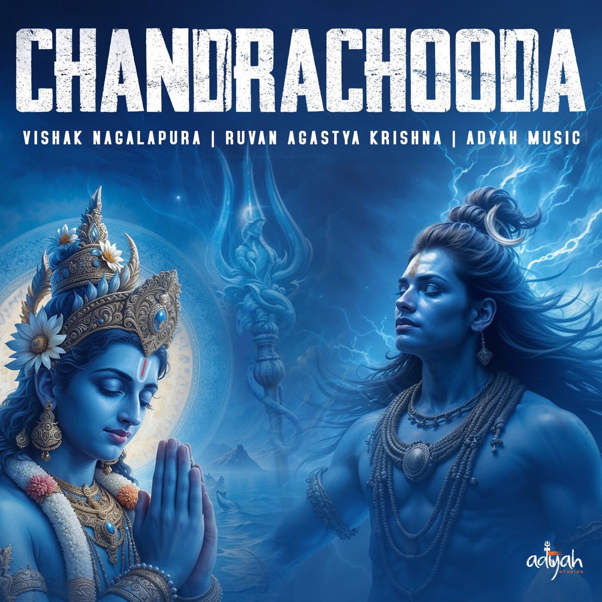 Chandrachooda - Single by Vishak Nagalapura, Adyah Music & Ruvan Agastya Krishna album cover