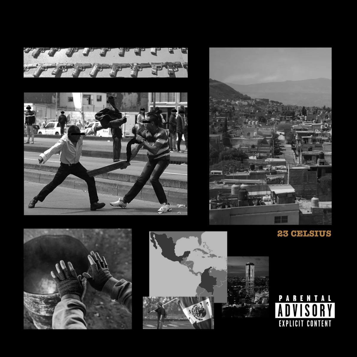 23 Celsius - Single by Achepe, M.A.D Fellaz & Dj Hype Box album cover