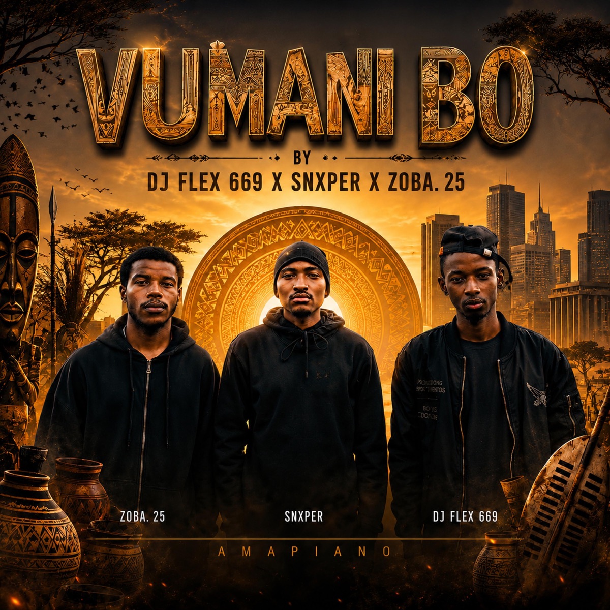 Vumani Bo (feat. Snxper & Zoba.25) - Single by Dj Flex669 album cover