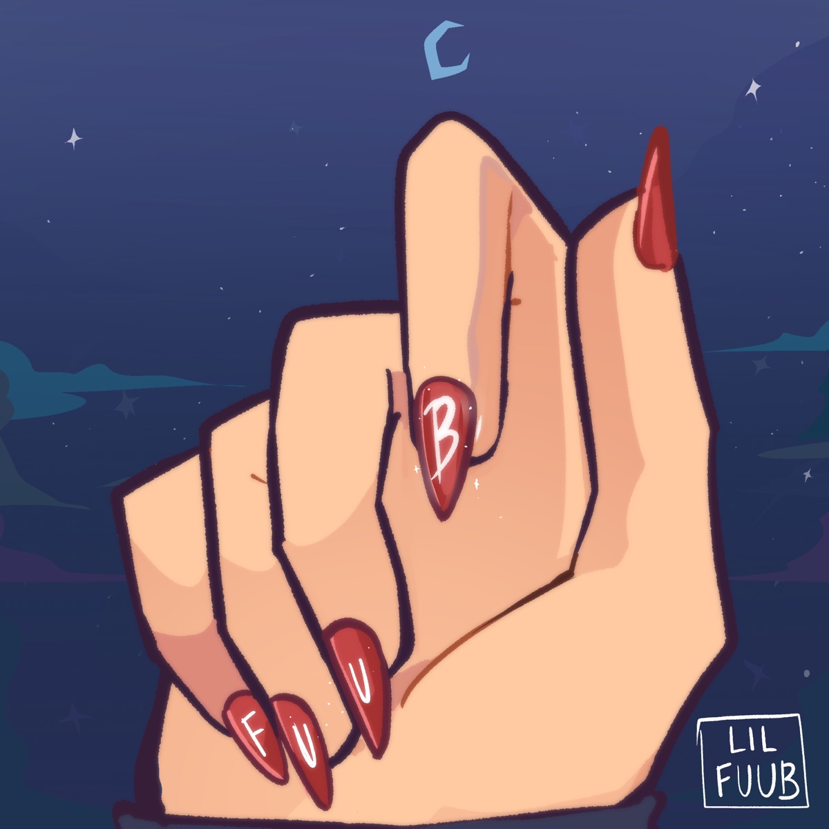 Inicial na Unha - Single by Fuub album cover
