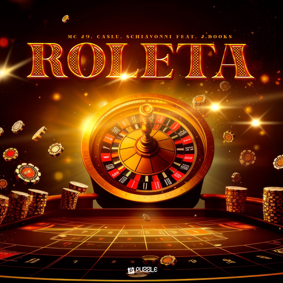 Roleta (feat. J. Books) - Single by Mc J9, Schiavoni & Caslu album cover