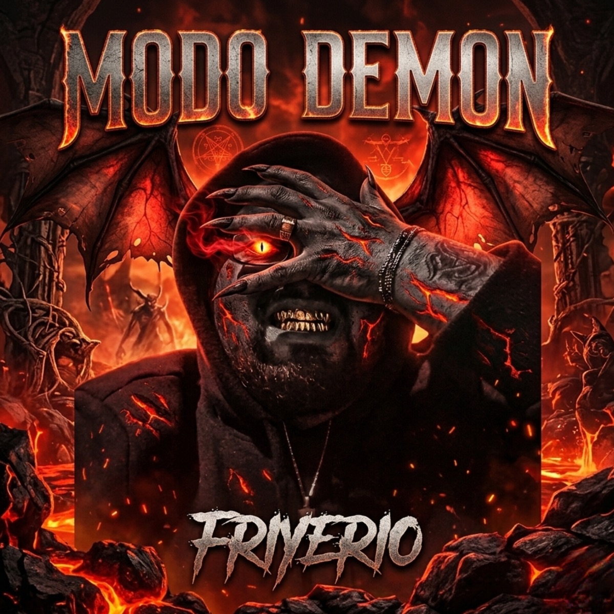 MODO DEMON - Single by friyerio album cover