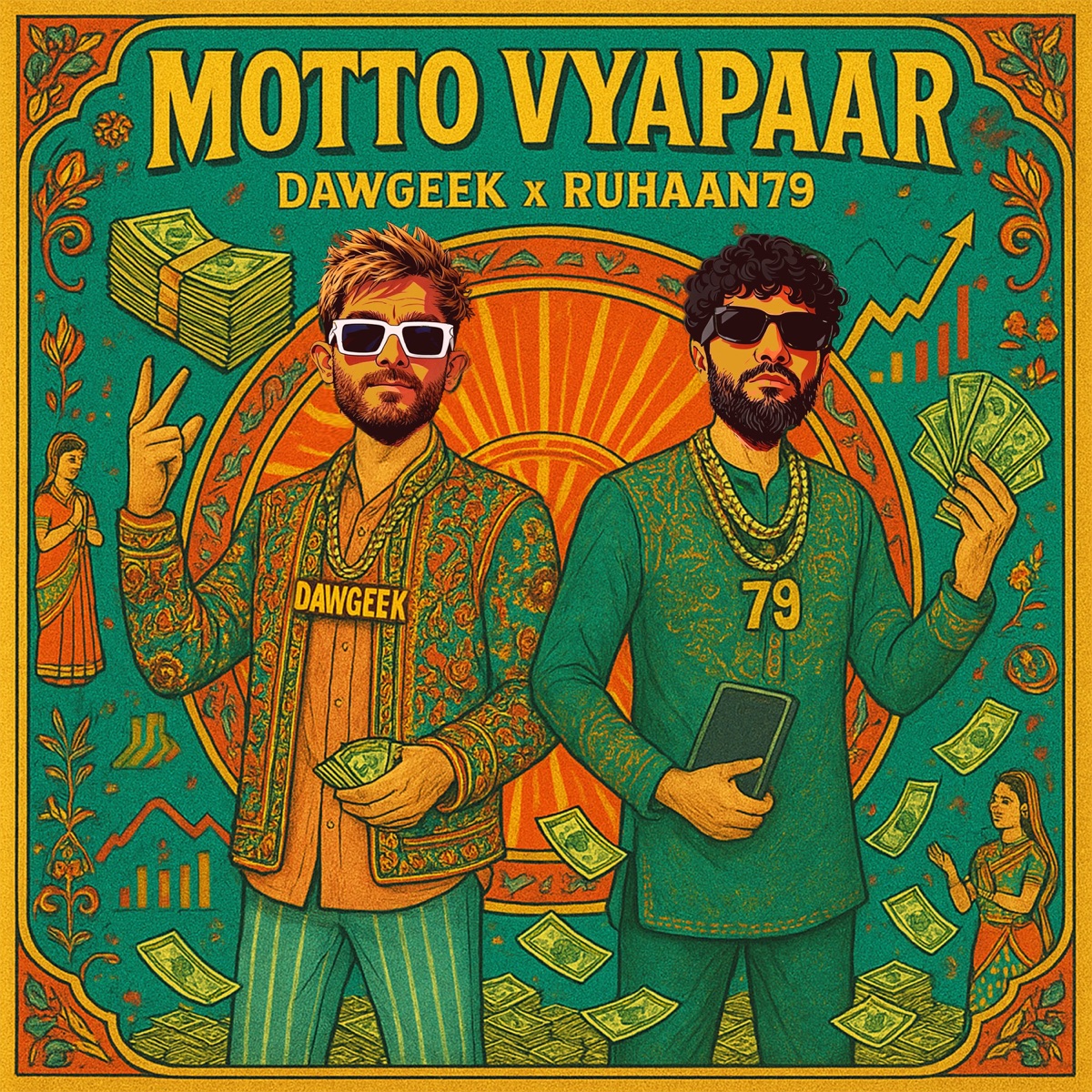 Motto Vyapaar - Single by DAWgeek & Ruhaan79 album cover