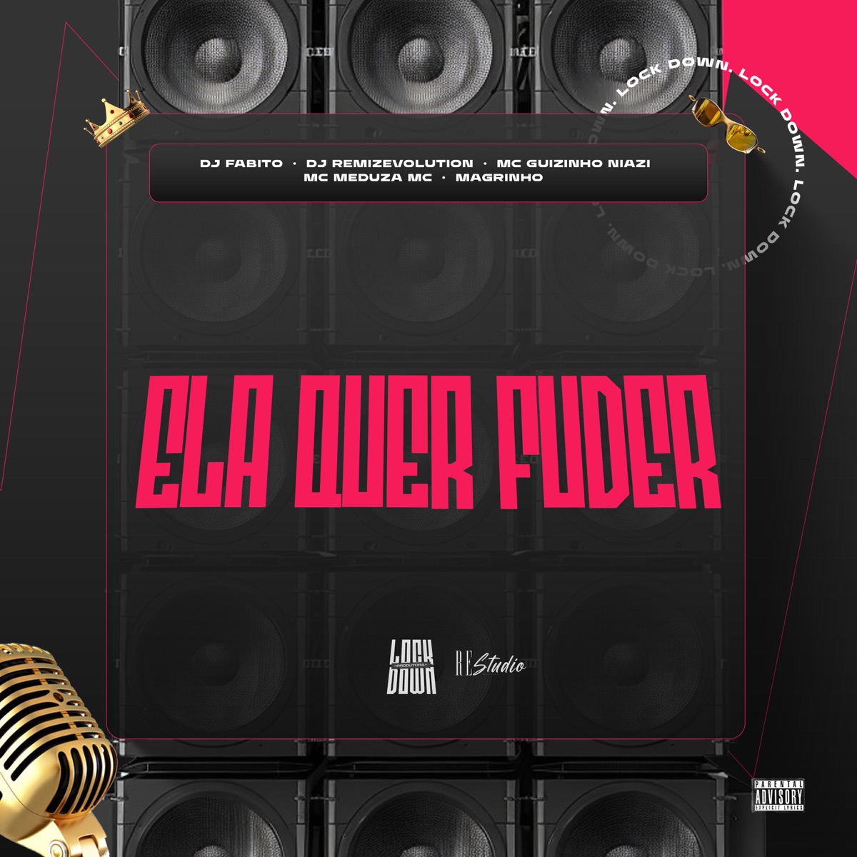 Ela Quer Fuder (feat. MC MEDUZA & MC Magrinho) - Single by DJ Fabito, DJ REMIZEVOLUTION & Mc guizinho niazi album cover