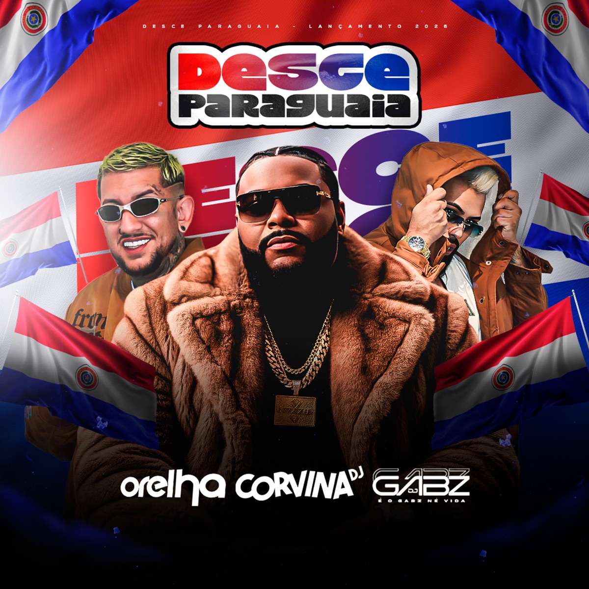 Desce Paraguaia - Single by DJ ORELHA MPC & GABZ OFC album cover