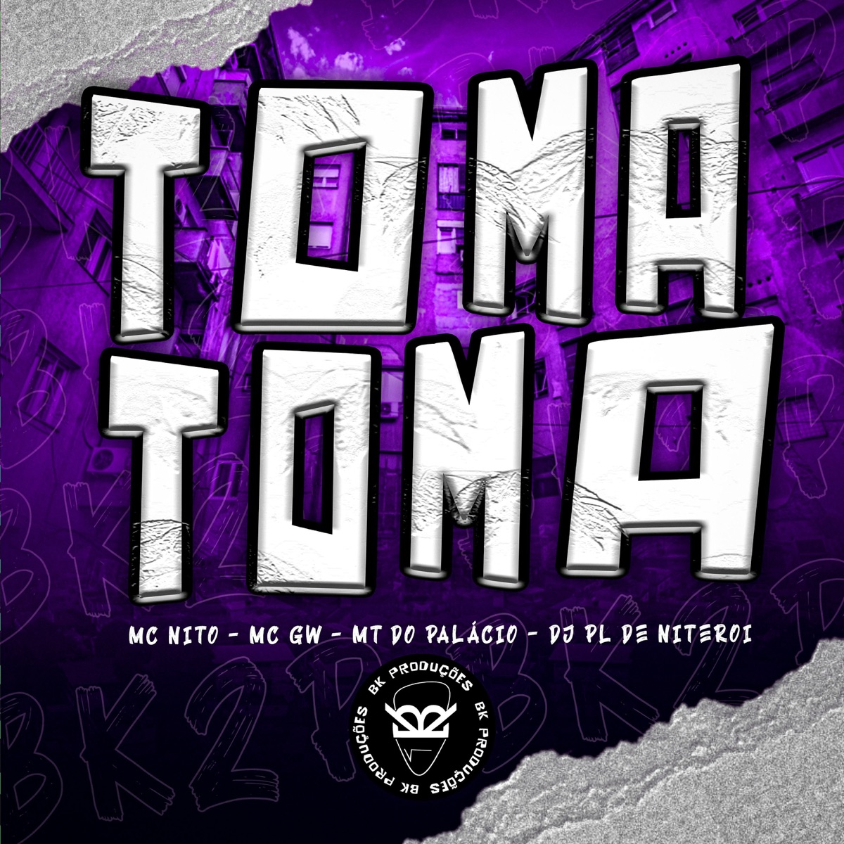 TOMA TOMA - Single by MC Nito, Mc Gw, MT DO PALACIO & DJ PL DE NITEROI album cover