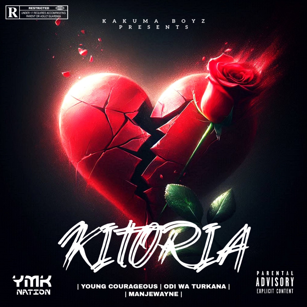 Kitoria - Single by Kakuma Boyz, Young courageous, Odi Wa Turkana & Manjewayne album cover