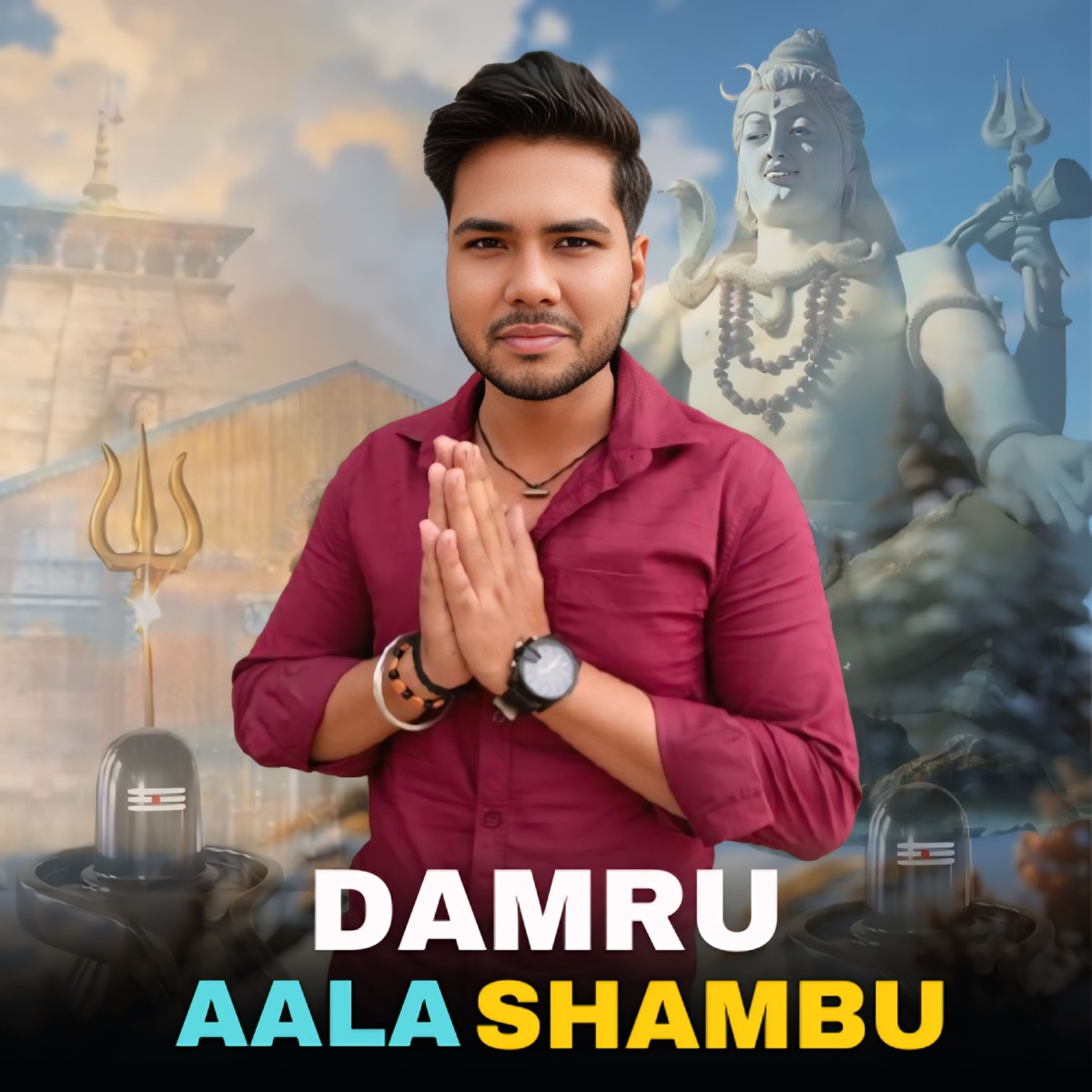 Damru Aala Shambu - Single by Khedi Aala & Yogi Rapstar album cover