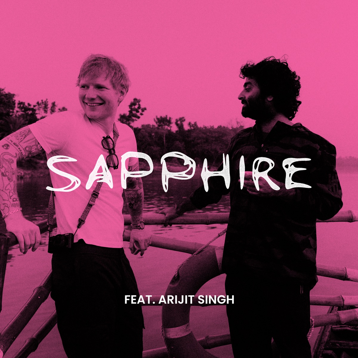 Sapphire (feat. Arijit Singh) - Single by Ed Sheeran album cover