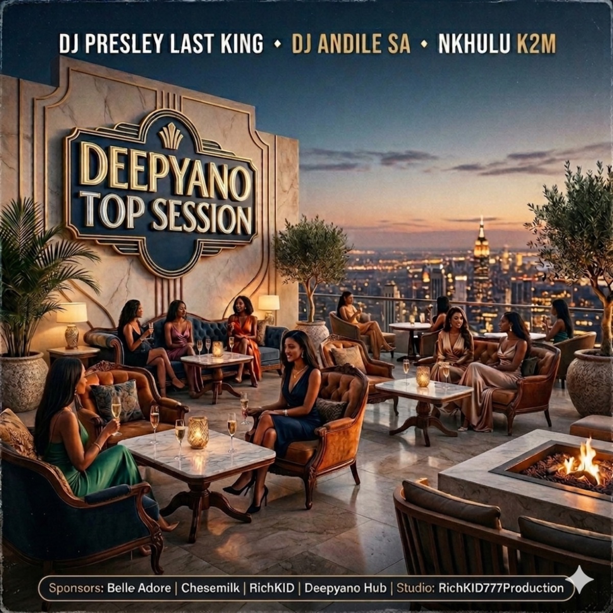 Deepyano Top Session - Single by DJ Presley Last King, Dj Andile SA & Nkhulu K2M album cover