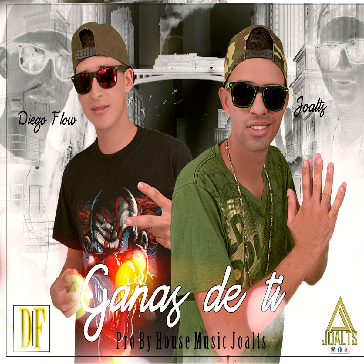 Ganas de ti - Single by Joalts & Diego Flow album cover