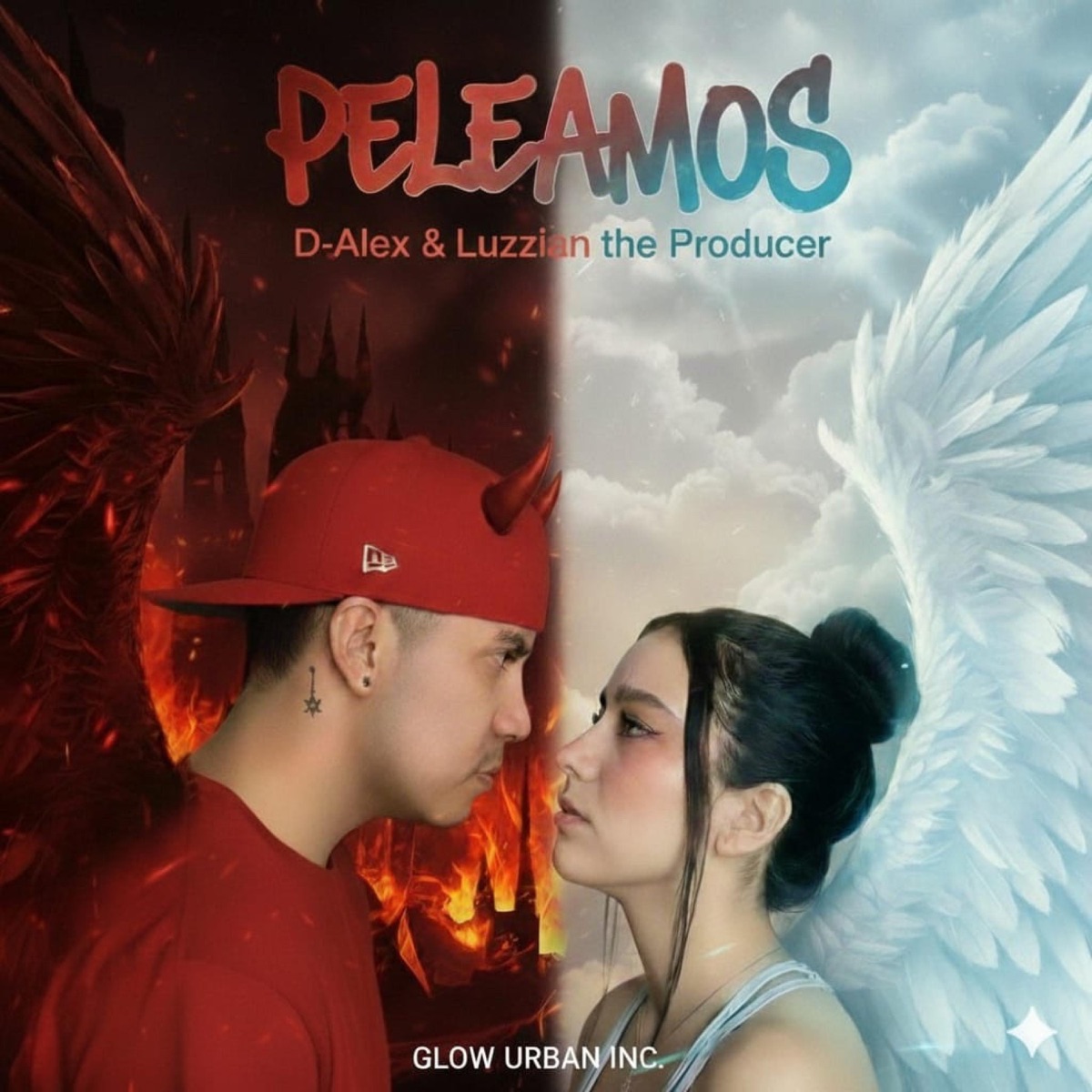 PELEAMOS (D-Alex) - Single by Glow Urban Inc. album cover