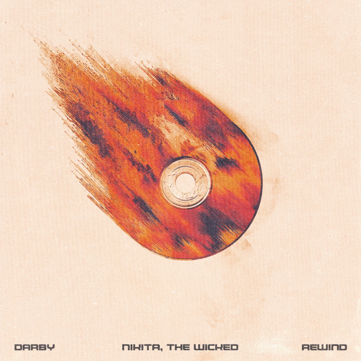 REWIND - Single by Nikita, the Wicked & Darby album cover