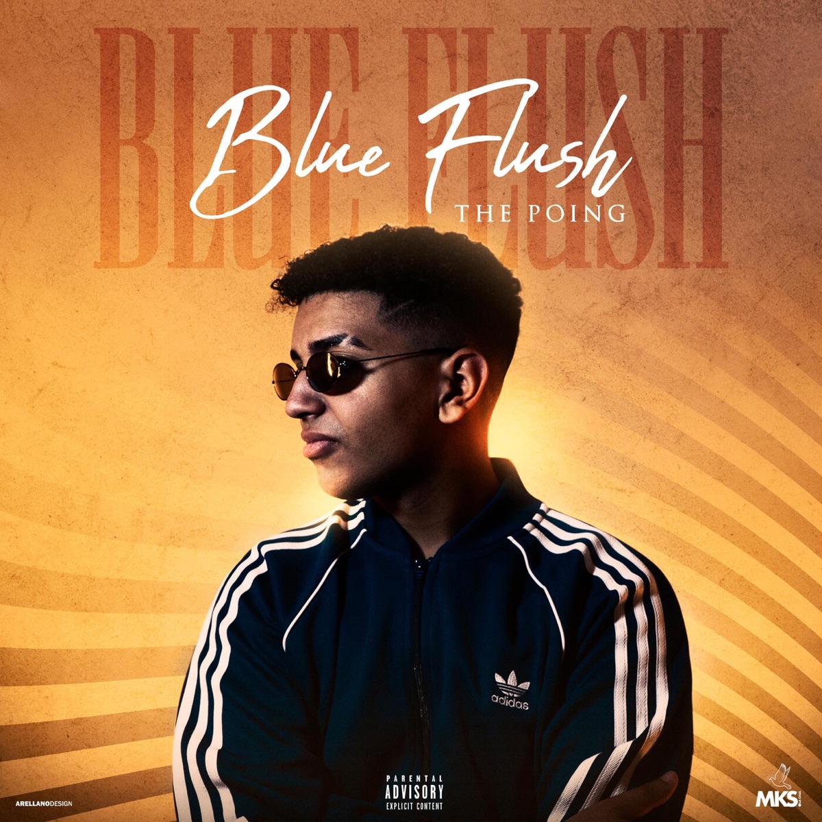 Blue Flush - Single by ThePoing album cover