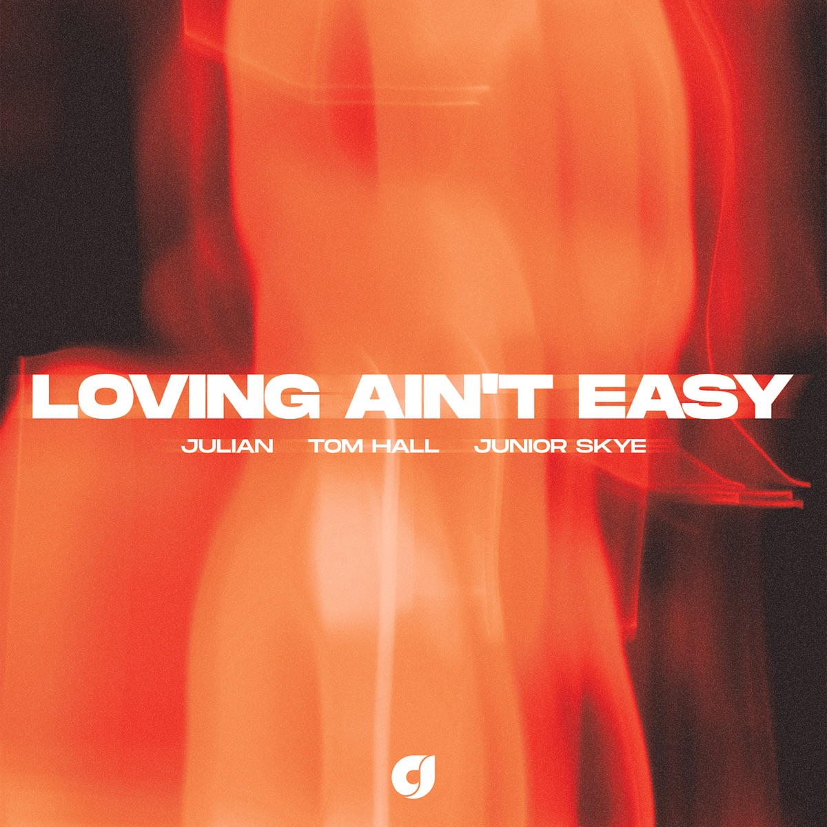 Loving Ain't Easy - Single by Julian, Tom Hall & Junior Skye album cover