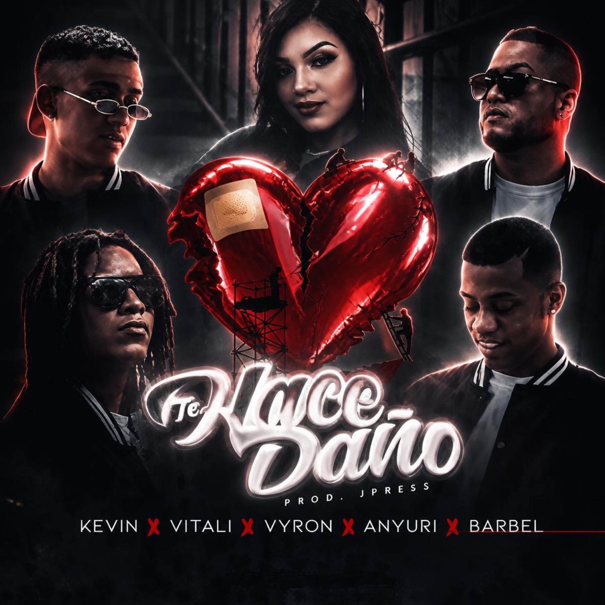Te Hace Daño (feat. Vitali) - Single by Barbel, Kevin Ice, Anyuri & Vyron album cover