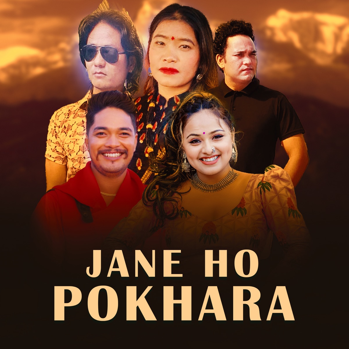 JANE HO POKHARA - Single by Ramu Birahi Malla & Devi Gharti album cover