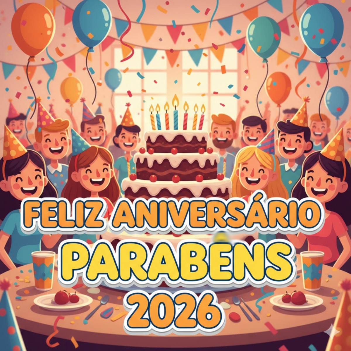Feliz Aniversário Parabéns 2026 - Single by Mc Bocão Capixaba album cover