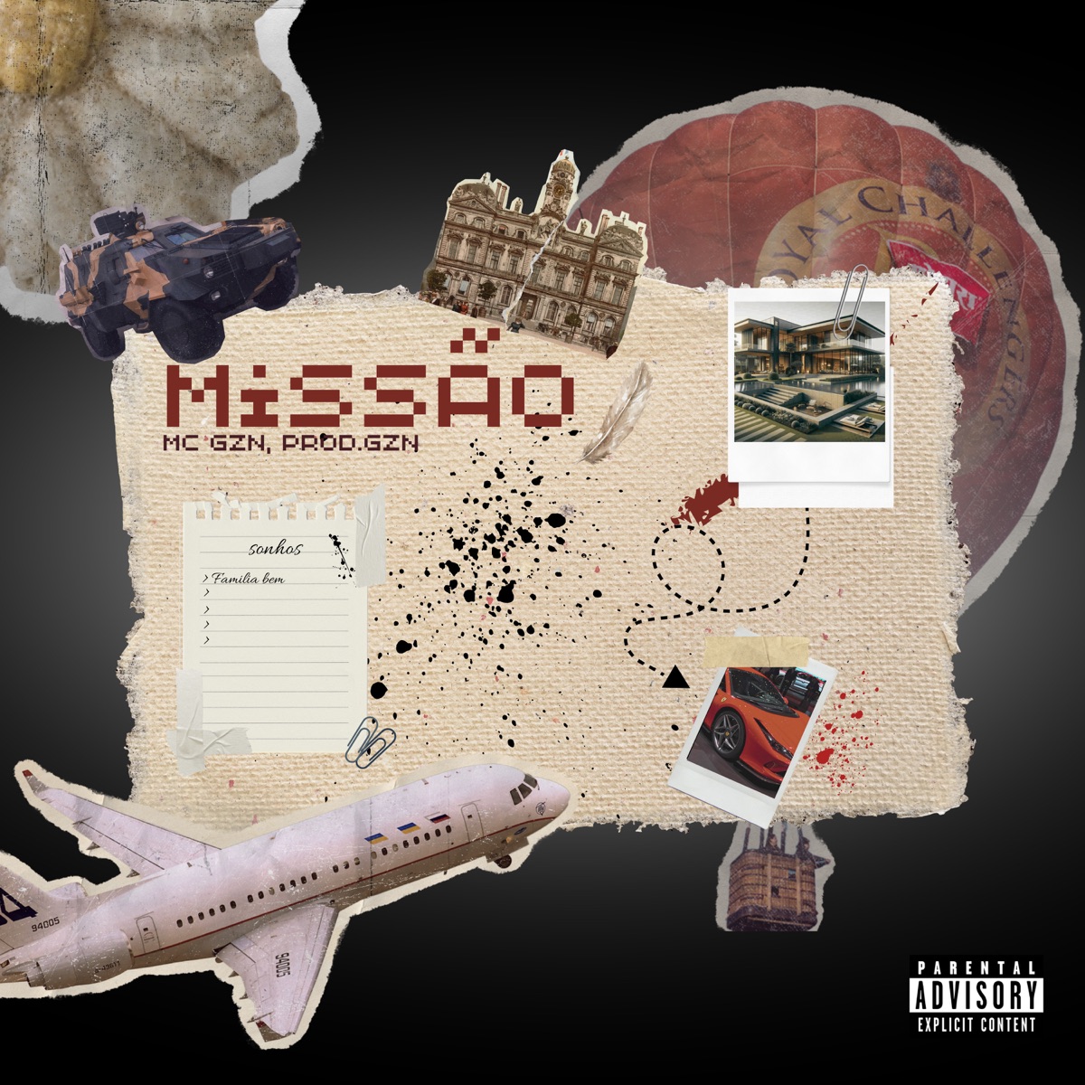 Missão - Single by MC GZN album cover