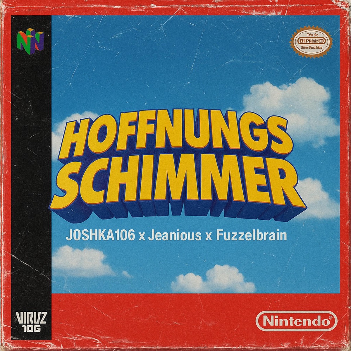 Hoffnungsschimmer - Single by JOSHKA106, Jeanious & Fuzzelbrain album cover