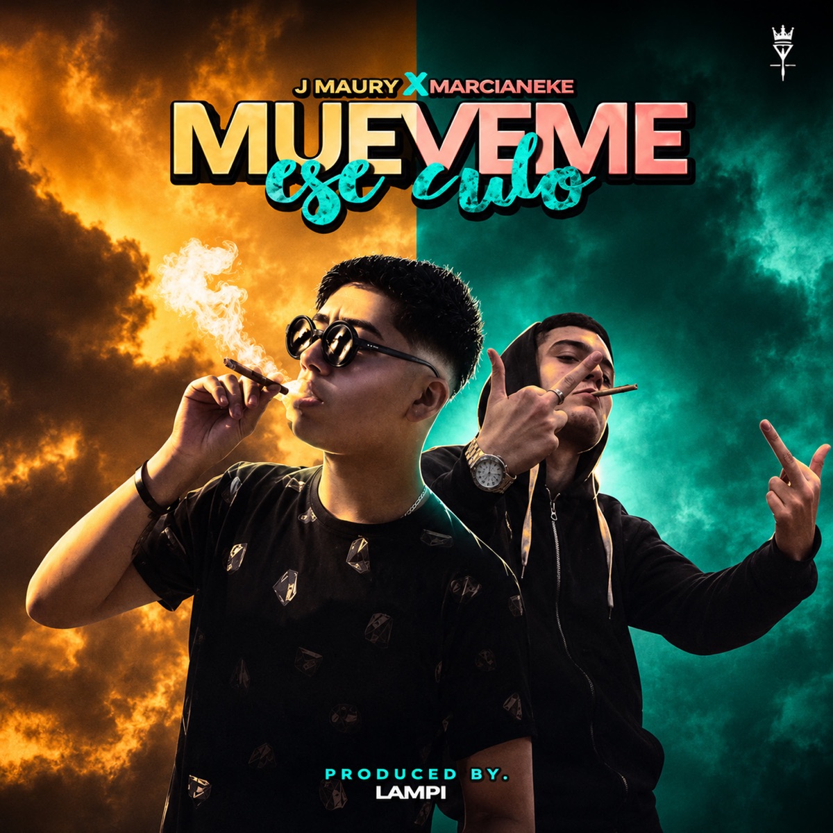 Mueveme Ese Culo - Single by Jmaury & Marcianeke album cover