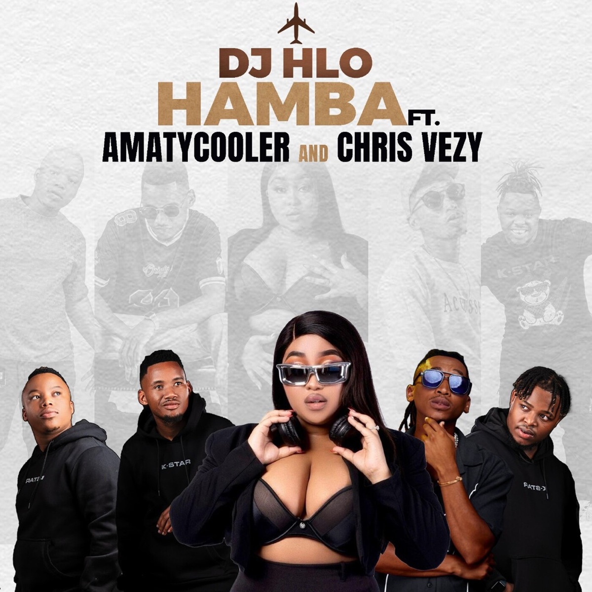 Hamba (feat. Amatycooler & Chris Vezy) - Single by DJ Hlo album cover