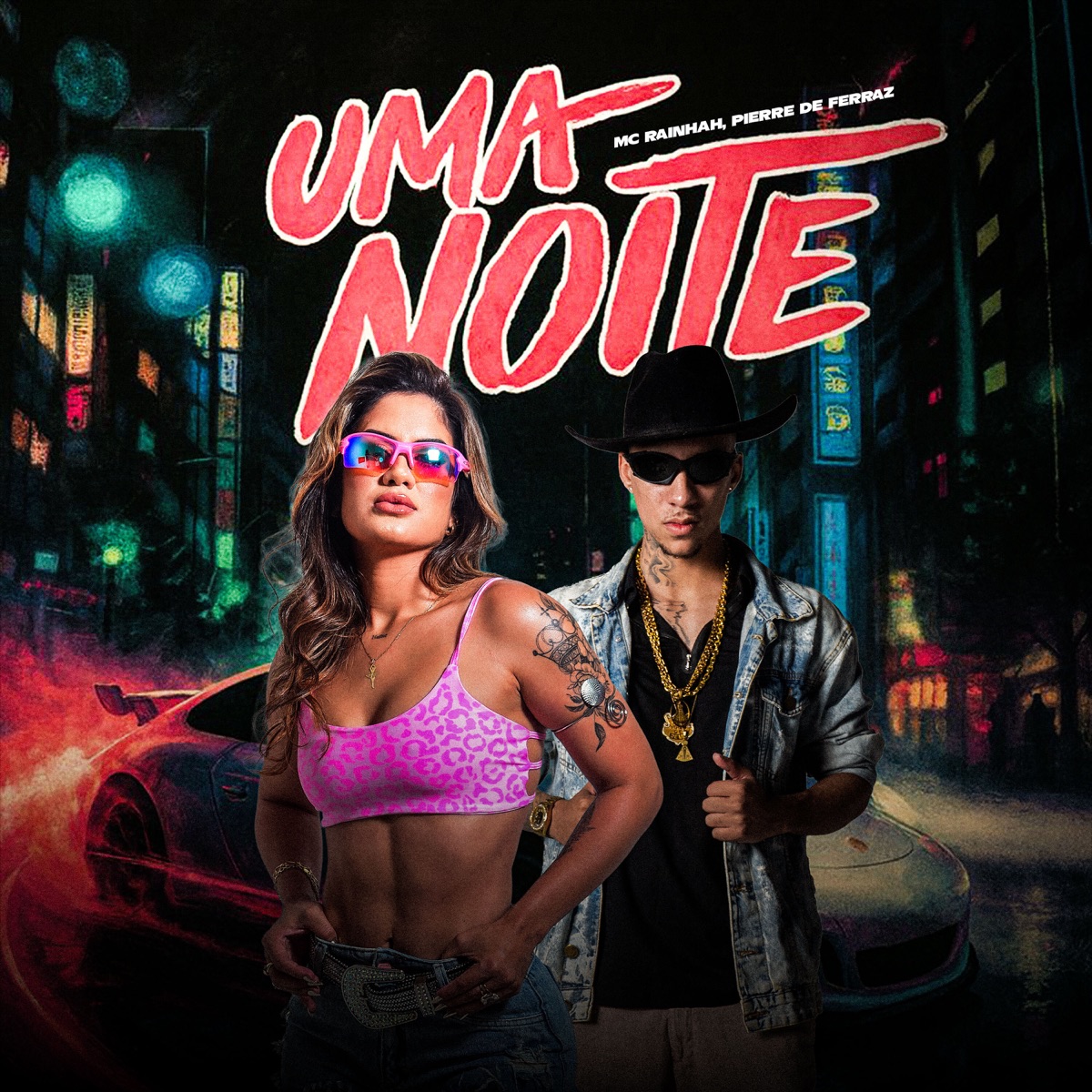 Uma Noite - Single by MC Rainha, Kotim & Pierre de Ferraz album cover