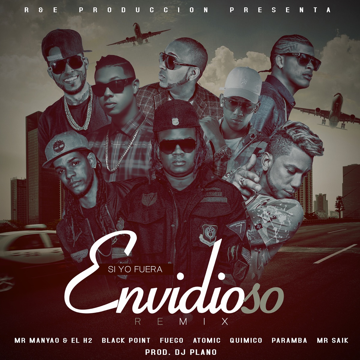 Envidioso Remix (feat. Atomic, Quimico, Fuego, Black Point, Paramba & Mr Saik) - Single by Mr Manyao album cover