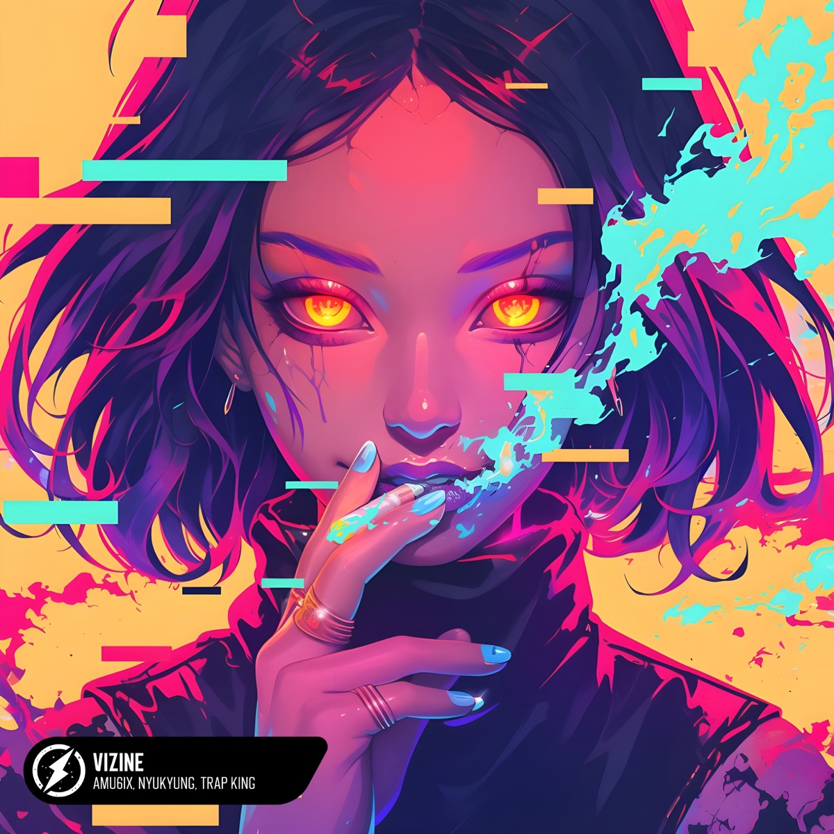 Vizine - Single by AMU6iX, Nyukyung & Trap King album cover