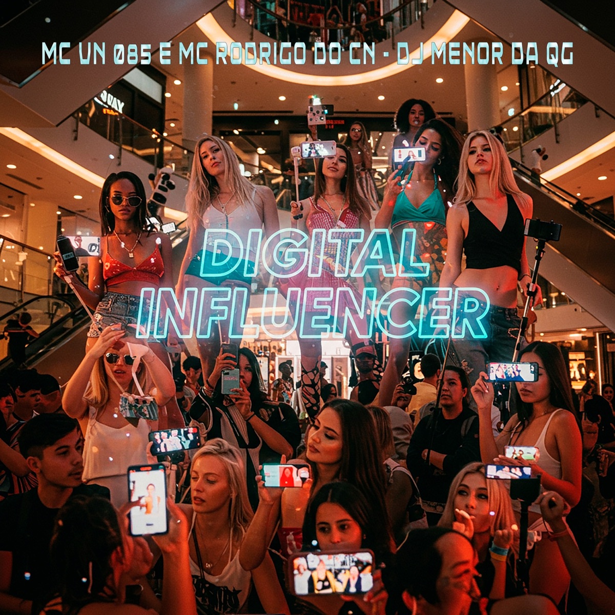 DIGITAL INFLUENCER - Single by DJ Menor da QG, MC VN 085 & Mc Rodrigo do CN album cover