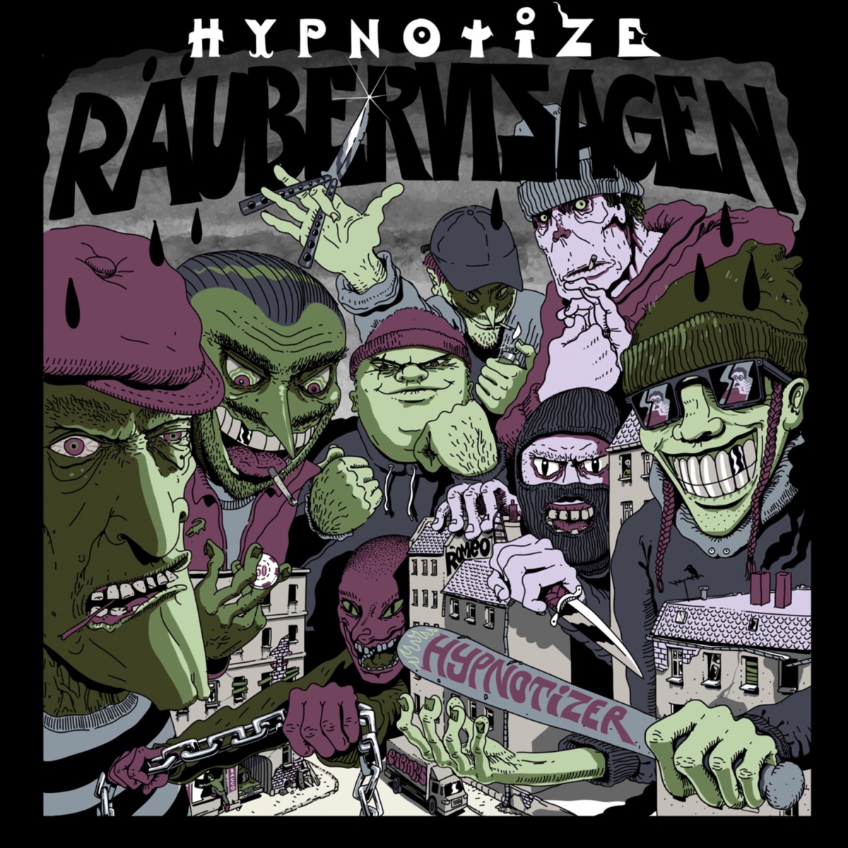 Räubervisagen by Hypnotize album cover