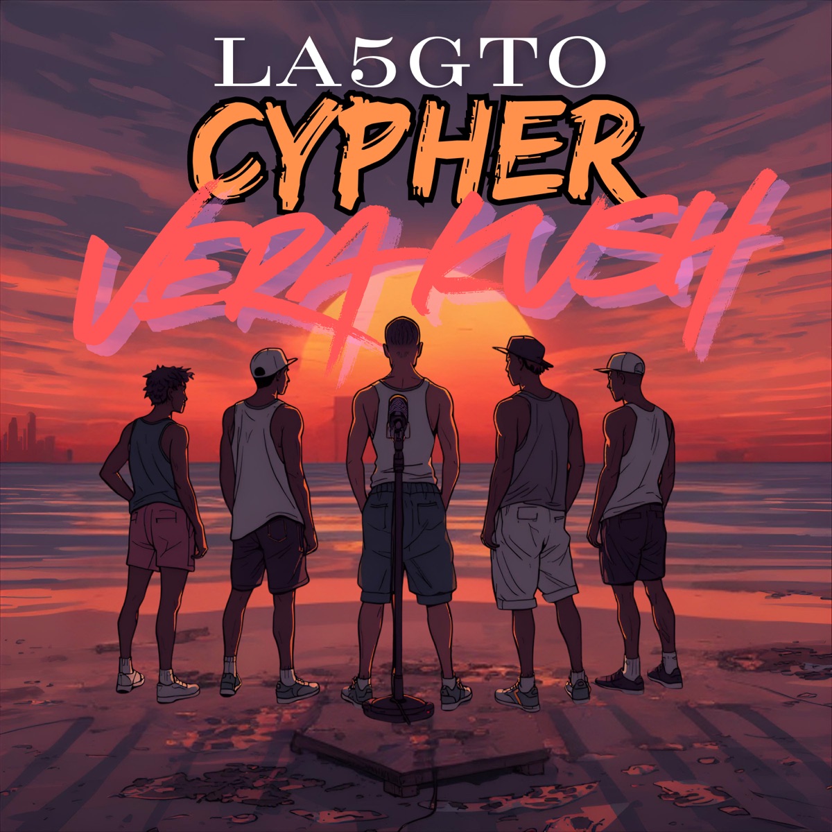 Cypher VeraKush La5Gto - Single by MORE G\'s, JAHZ & HUITRXN99' album cover