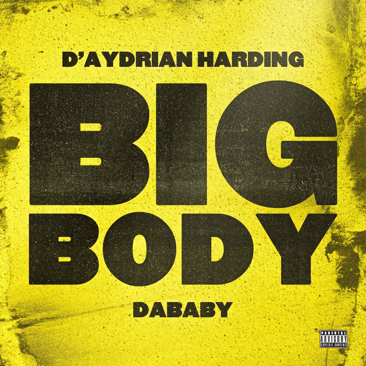 BIG BODY (feat. DaBaby) - Single by D'Aydrian Harding album cover artwork