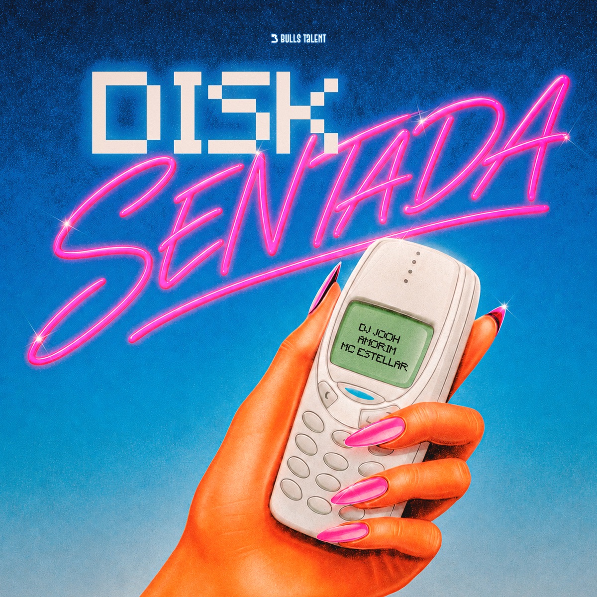 DISK SENTADA - Single by DJ Jooh Amorim & Mc Estellar album cover