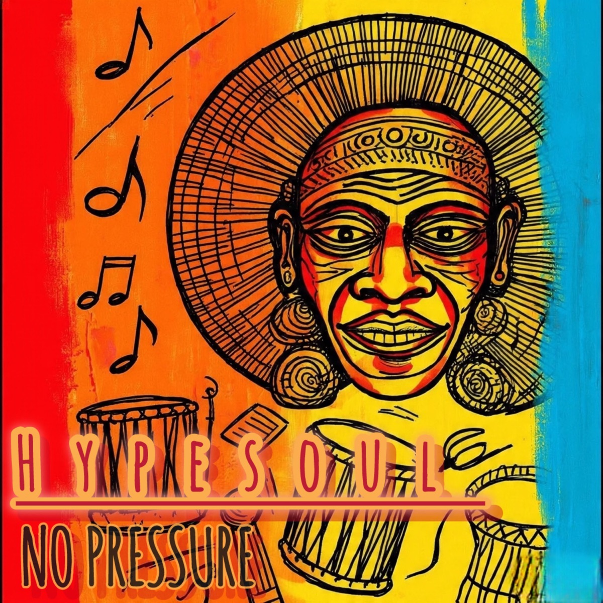 No Pressure - Single by Hypesoul album cover