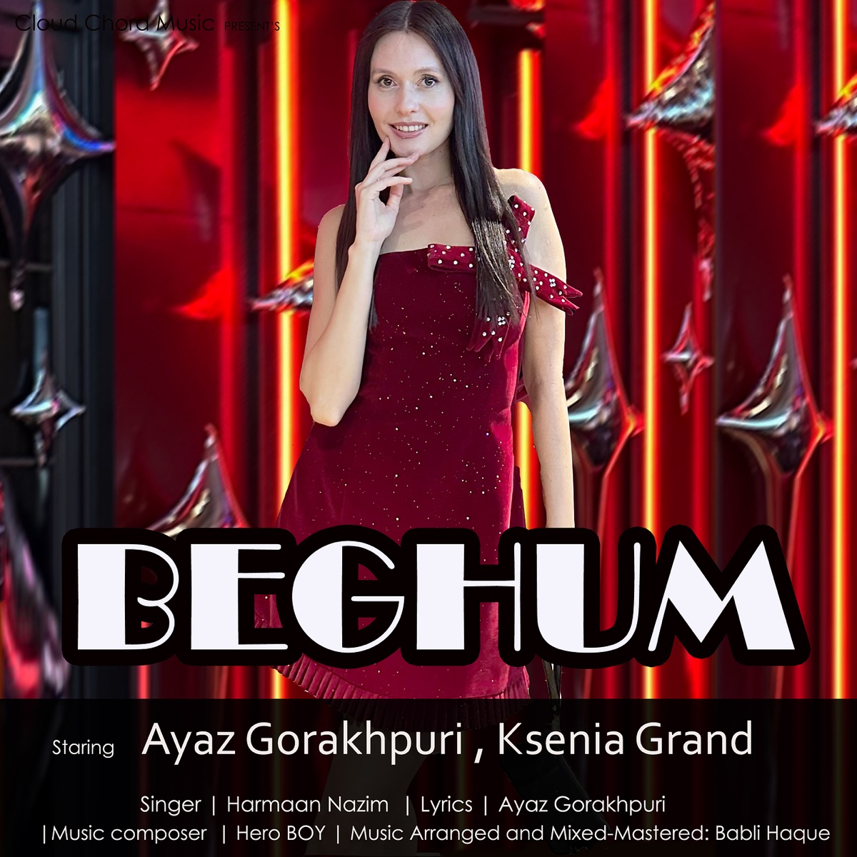 Beghum (feat. Ayaz Gorakhpuri & Ksenia Grand) - Single by Harmaan Nazim album cover
