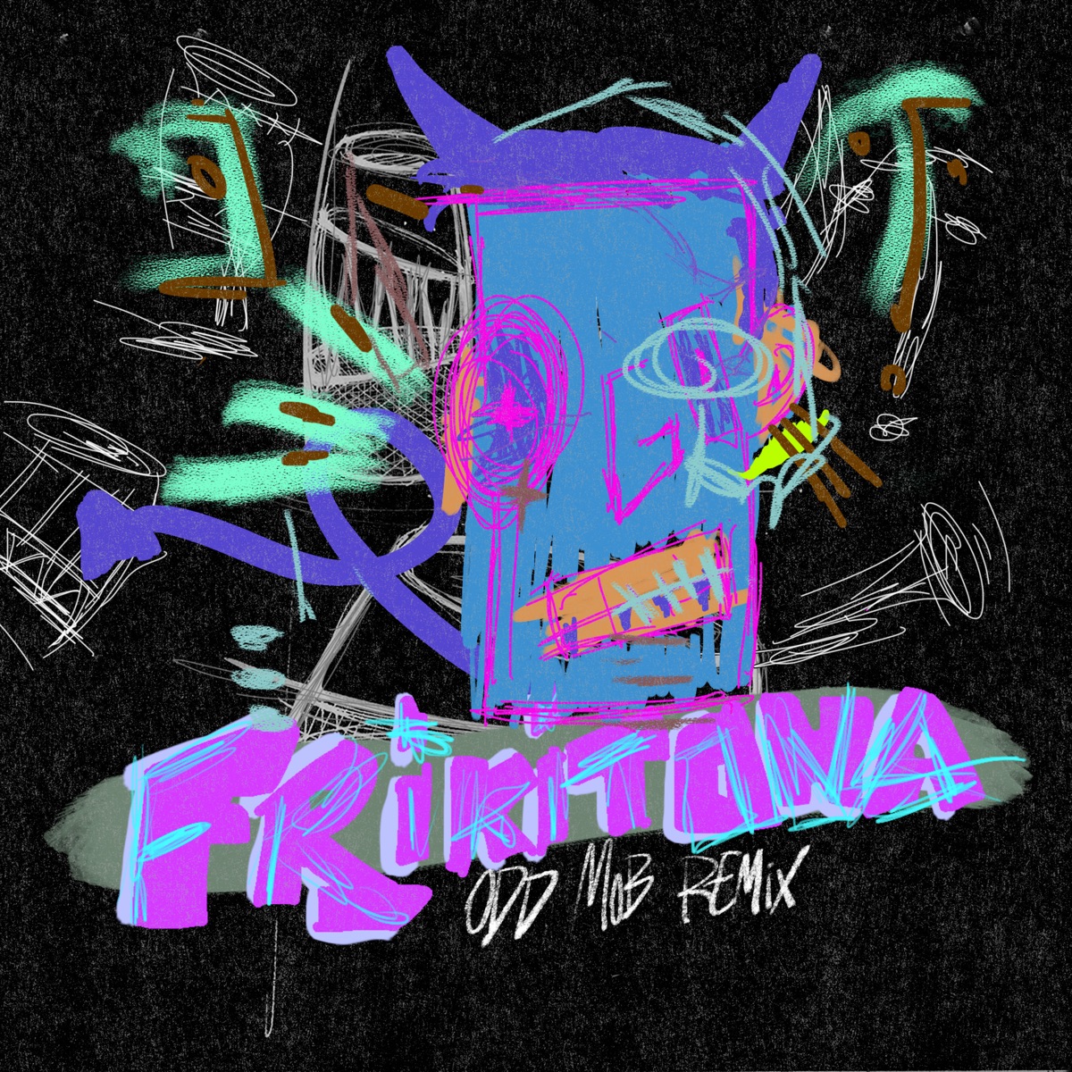 Frikitona (Odd Mob Remix) - Single by Andruss & Odd Mob album cover