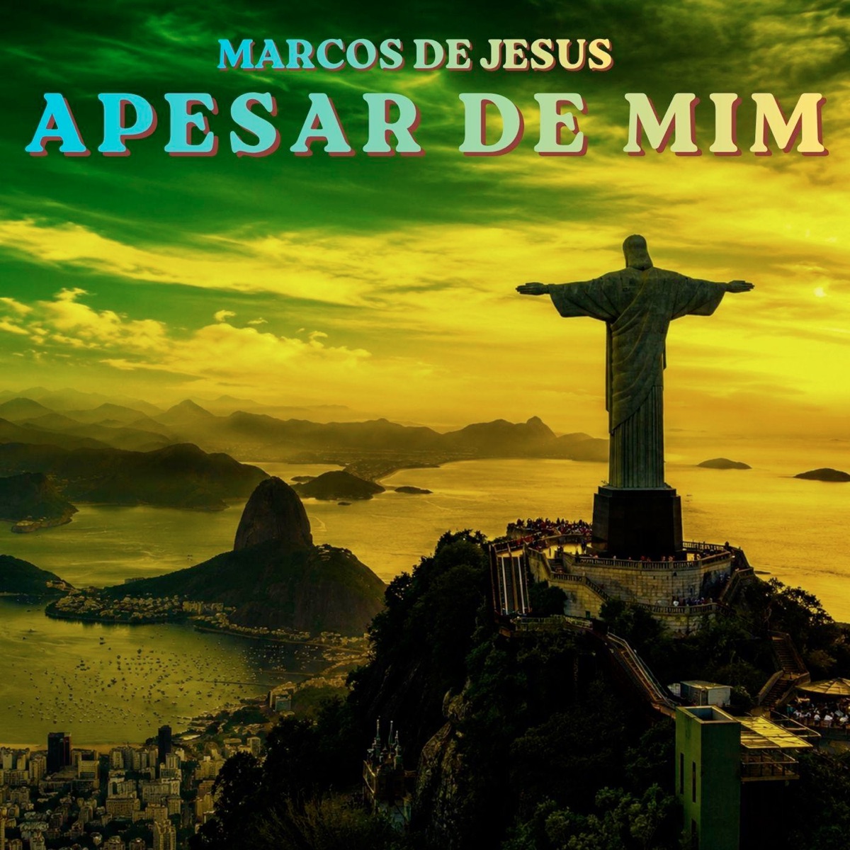 Apesar de mim - Single by Marcos De Jesus album cover