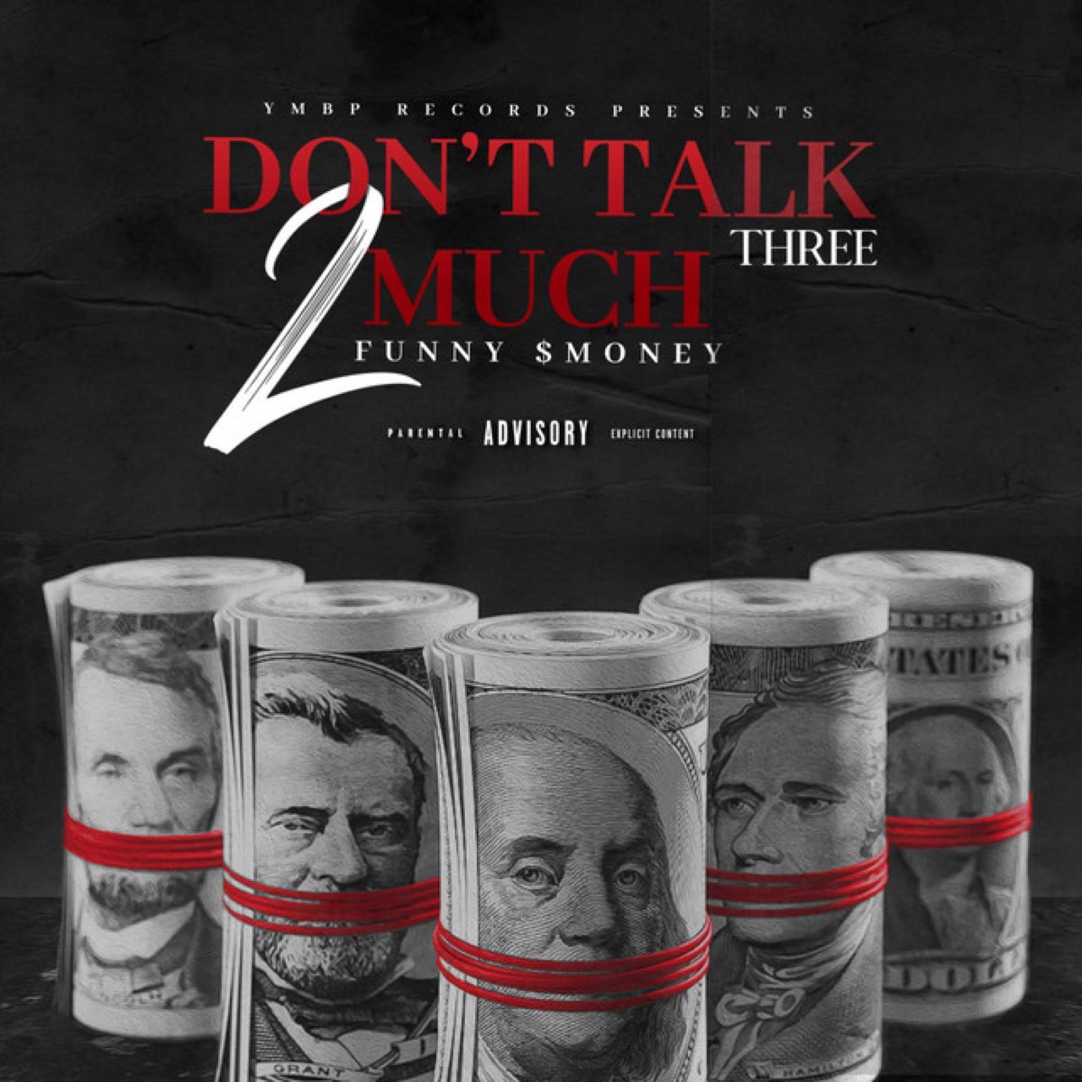DON'T TALK 2 MUCH, Vol. 3 by Funny $Money album cover