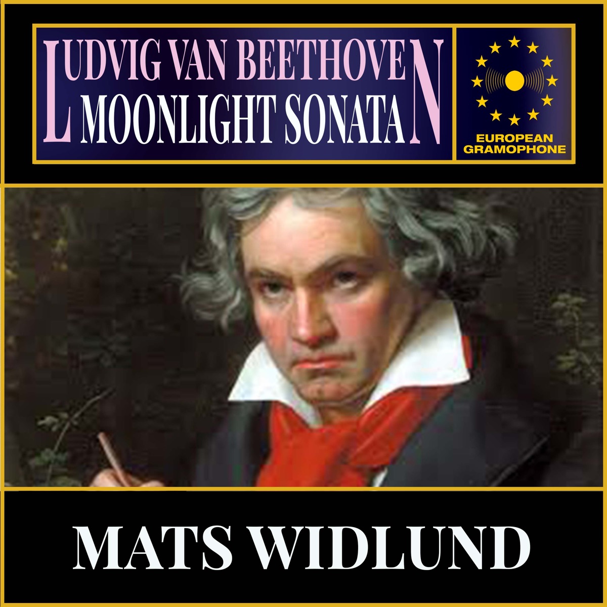 Beethoven: Moonlight Sonata by Ludwig van Beethoven & Mats Widlund album cover