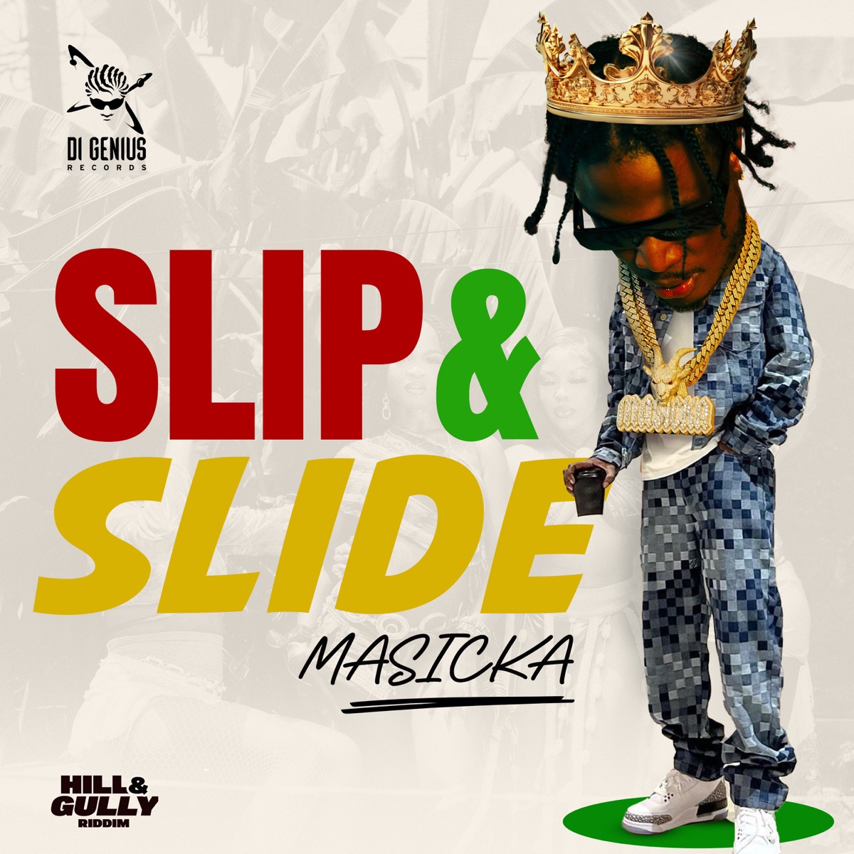 Slip & Slide - Single by Masicka & Di Genius album cover
