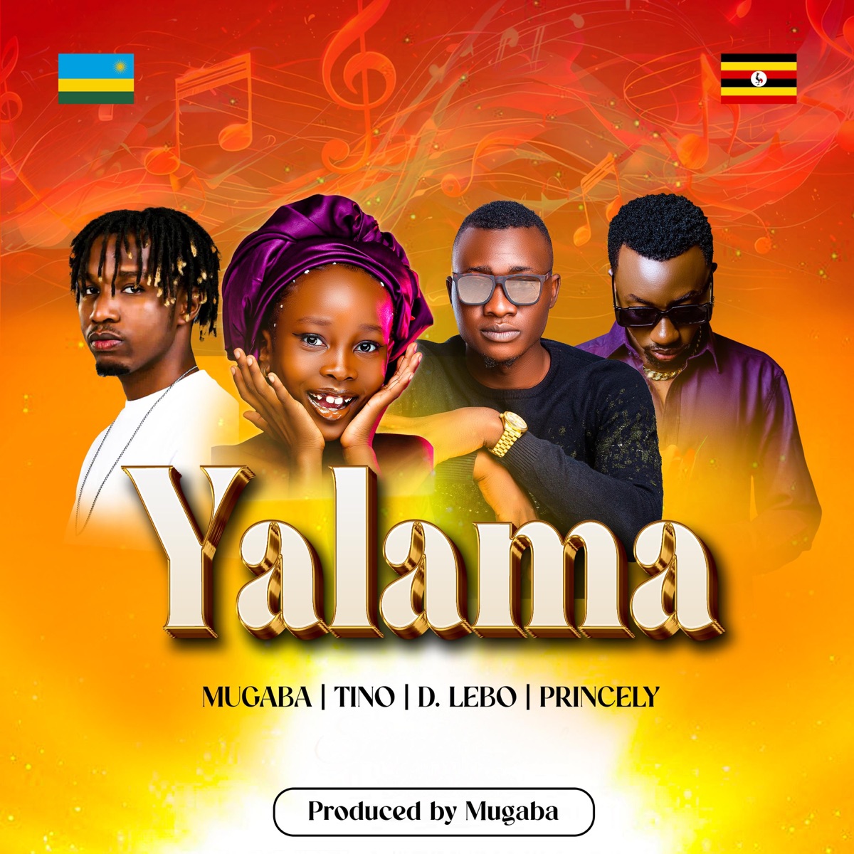 Yalama (feat. Wakiso Dance Kids, Mugaba, DLebo & Princely) - Single by Tino Hailey Abigail album cover