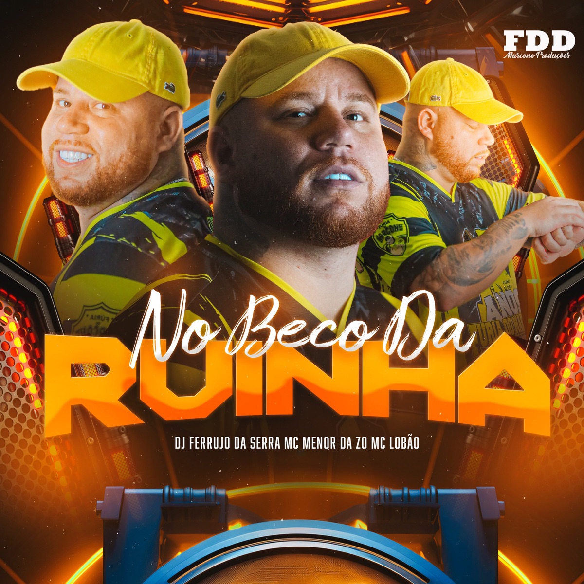 No Beco da Ruinha - Single by DJ Ferrujo da Serra, Mc Menor da ZO & MC Lobão album cover
